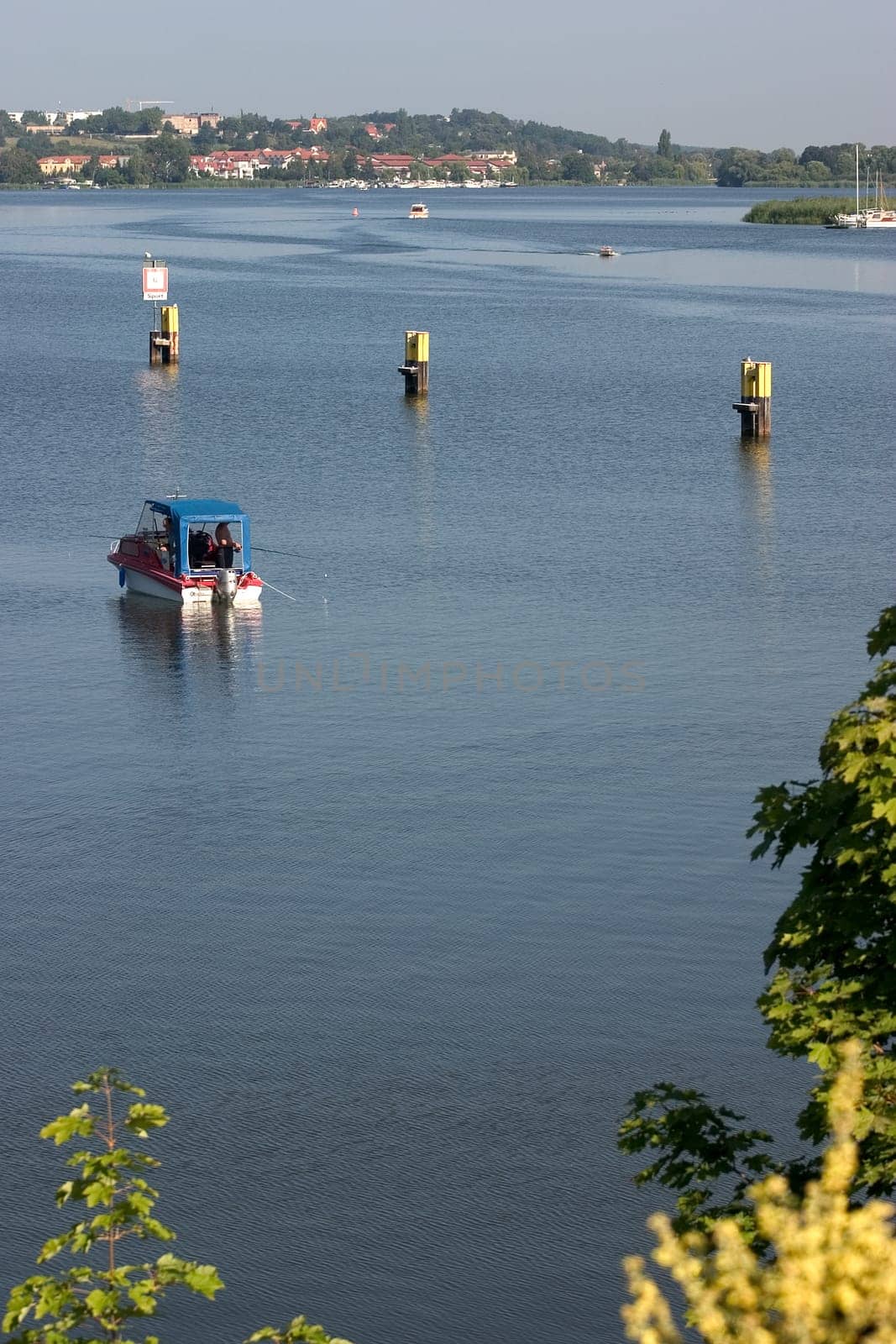Fishermen in a boat