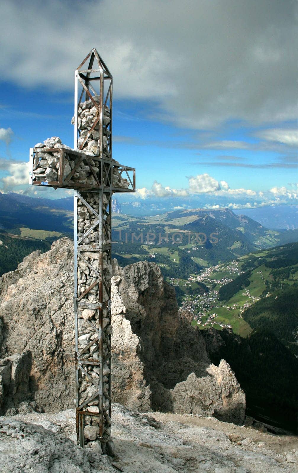 View of Val Gardena - Selva Gardena