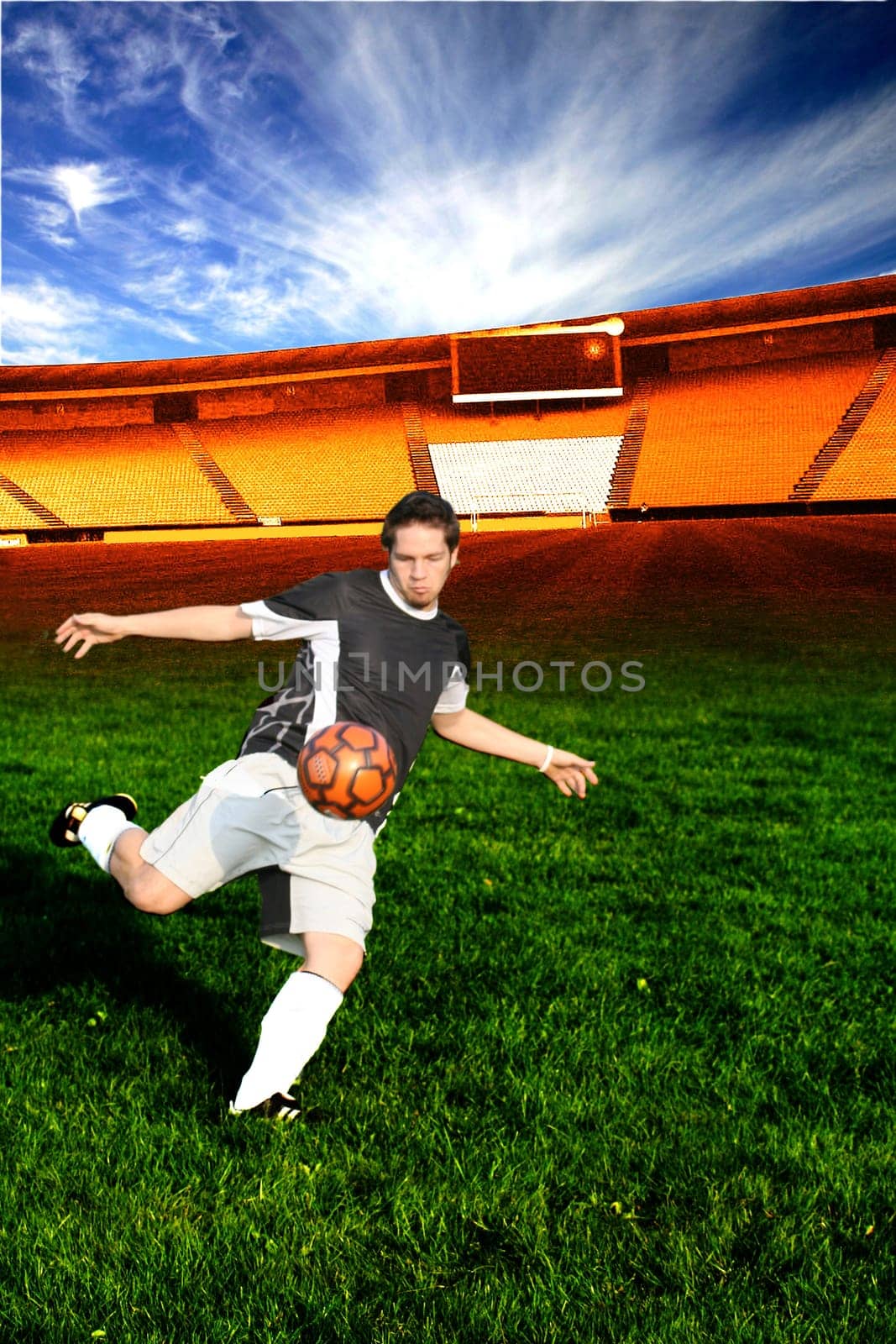 Photo in the series of shots "Football photos autumn 2005"""
