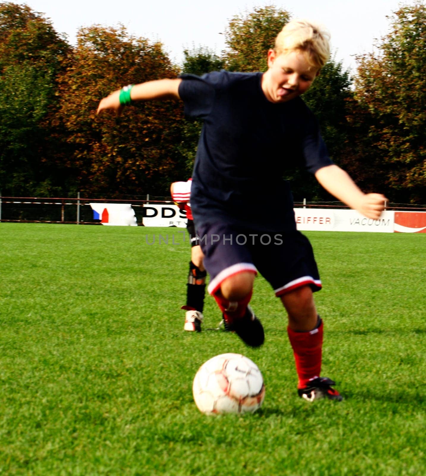 Photo in the series of shots "Football photos autumn 2005"""