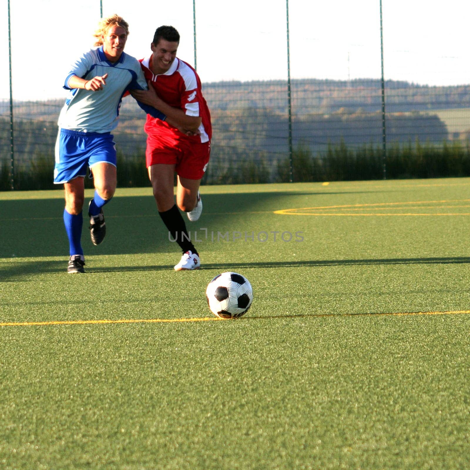 Photo in the series of shots "Football photos autumn 2005"""