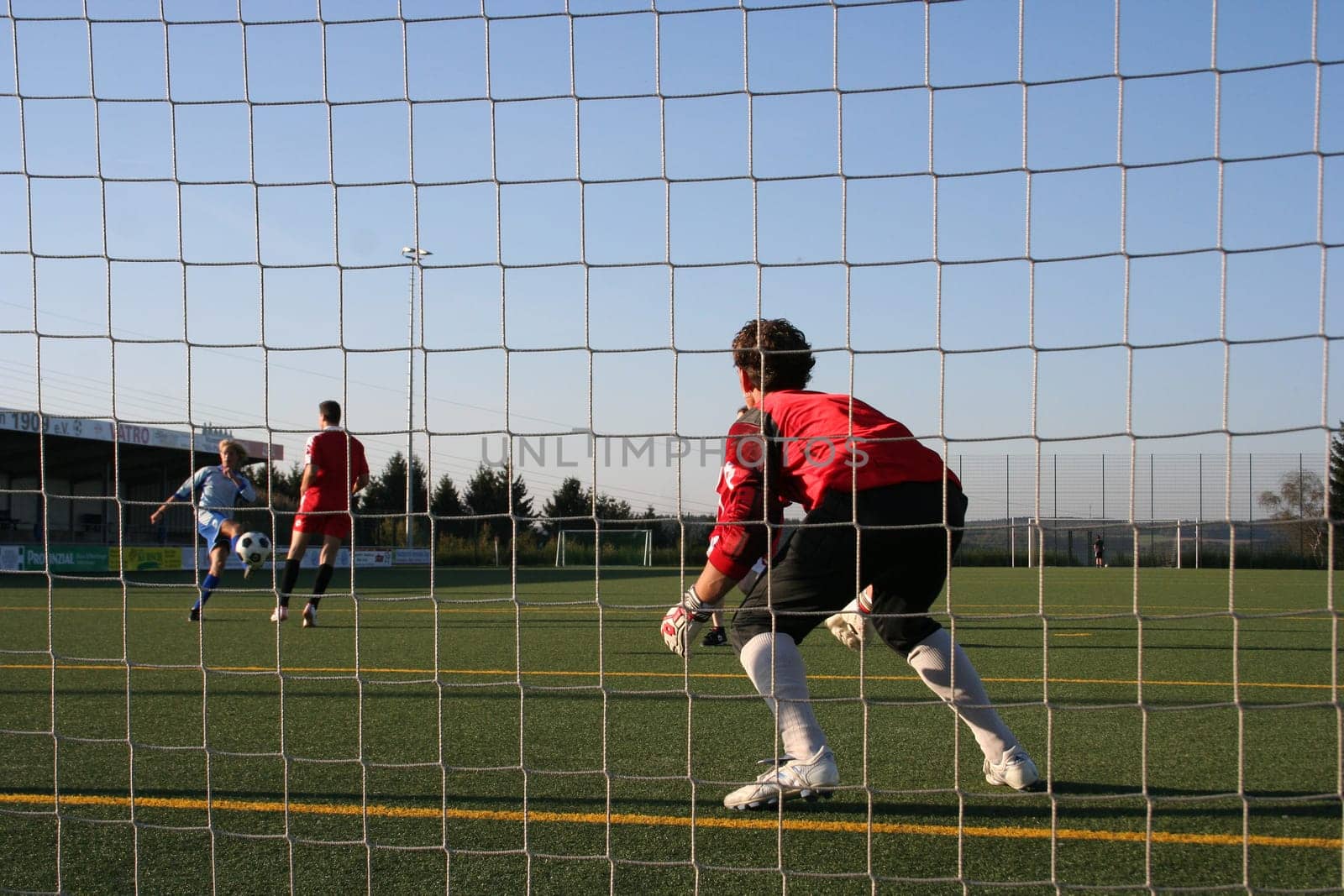 Photo in the series of shots "Football photos autumn 2005"""