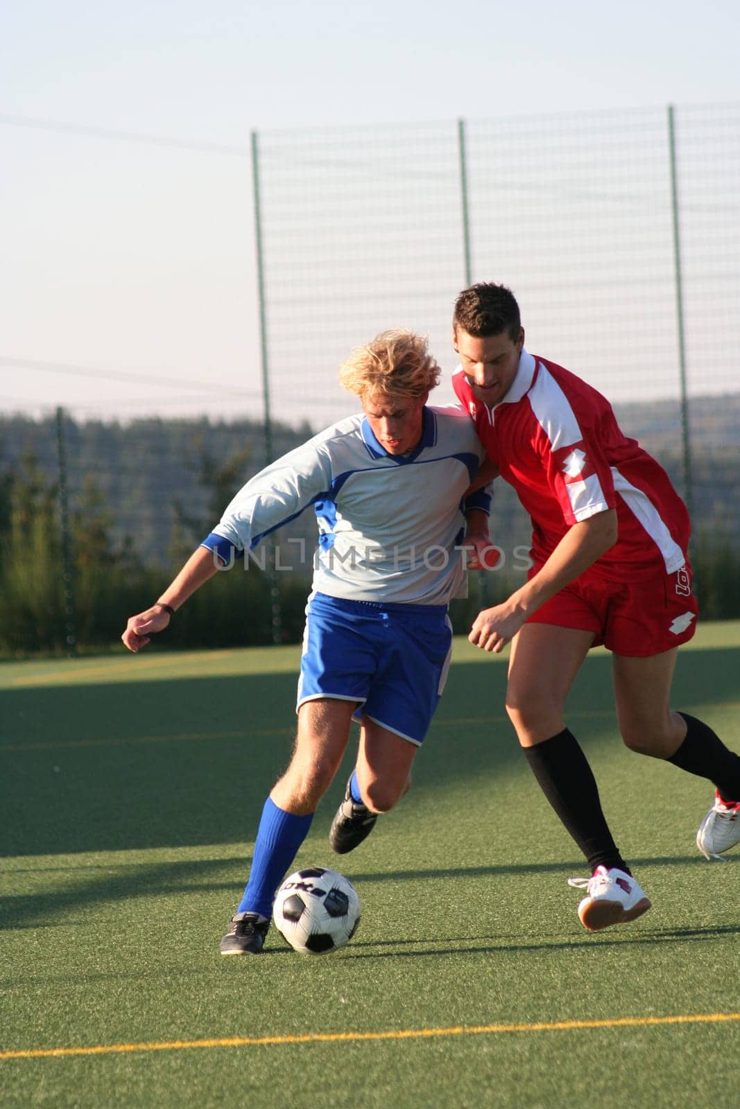 Photo in the series of shots  "Football photos autumn 2005"""