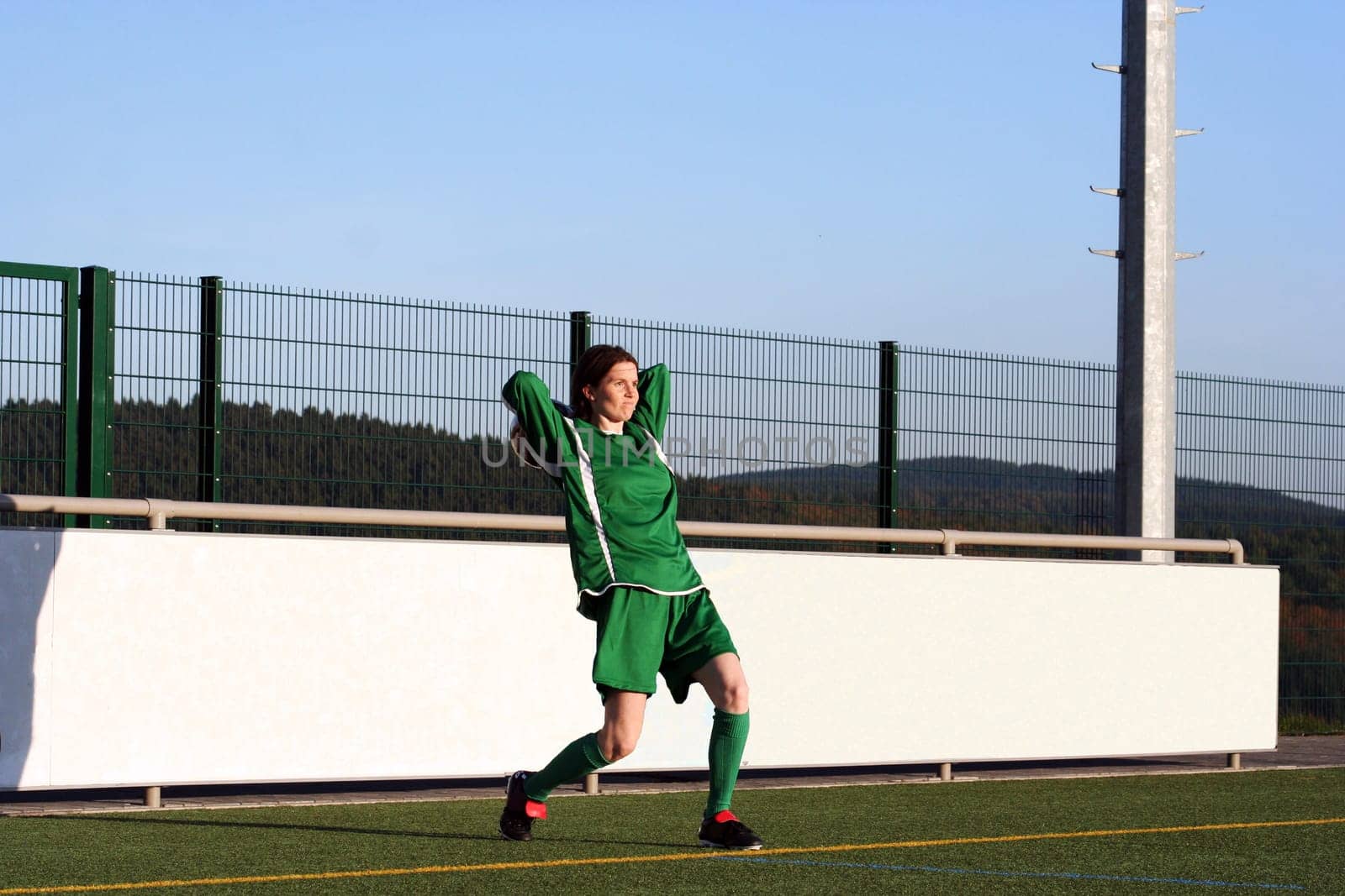 Photo in the series of shots "Football photos autumn 2005"""