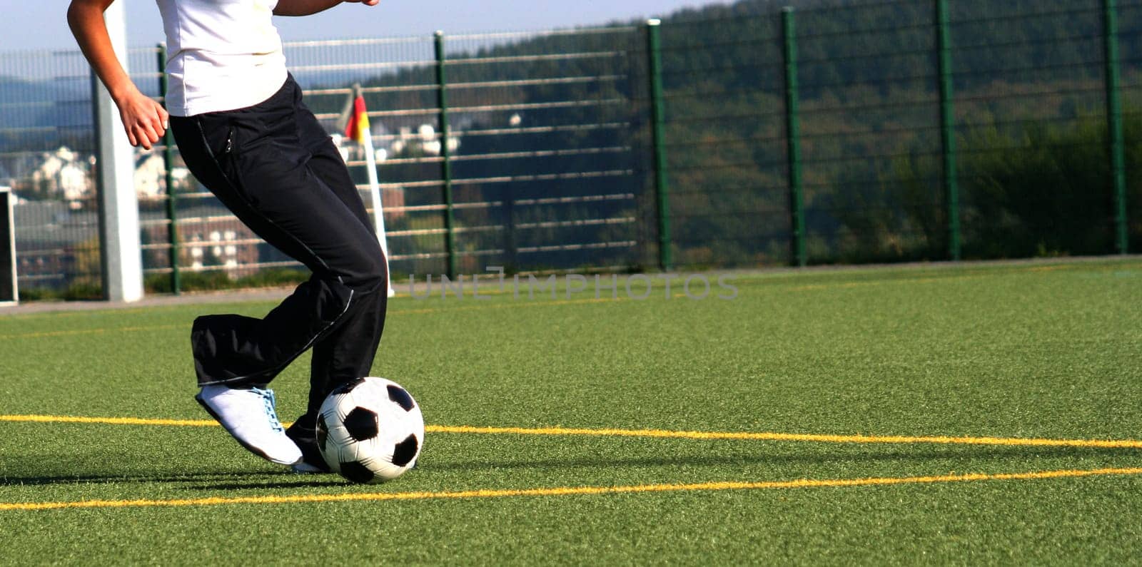 Photo in the series of shots "Football photos autumn 2005"""