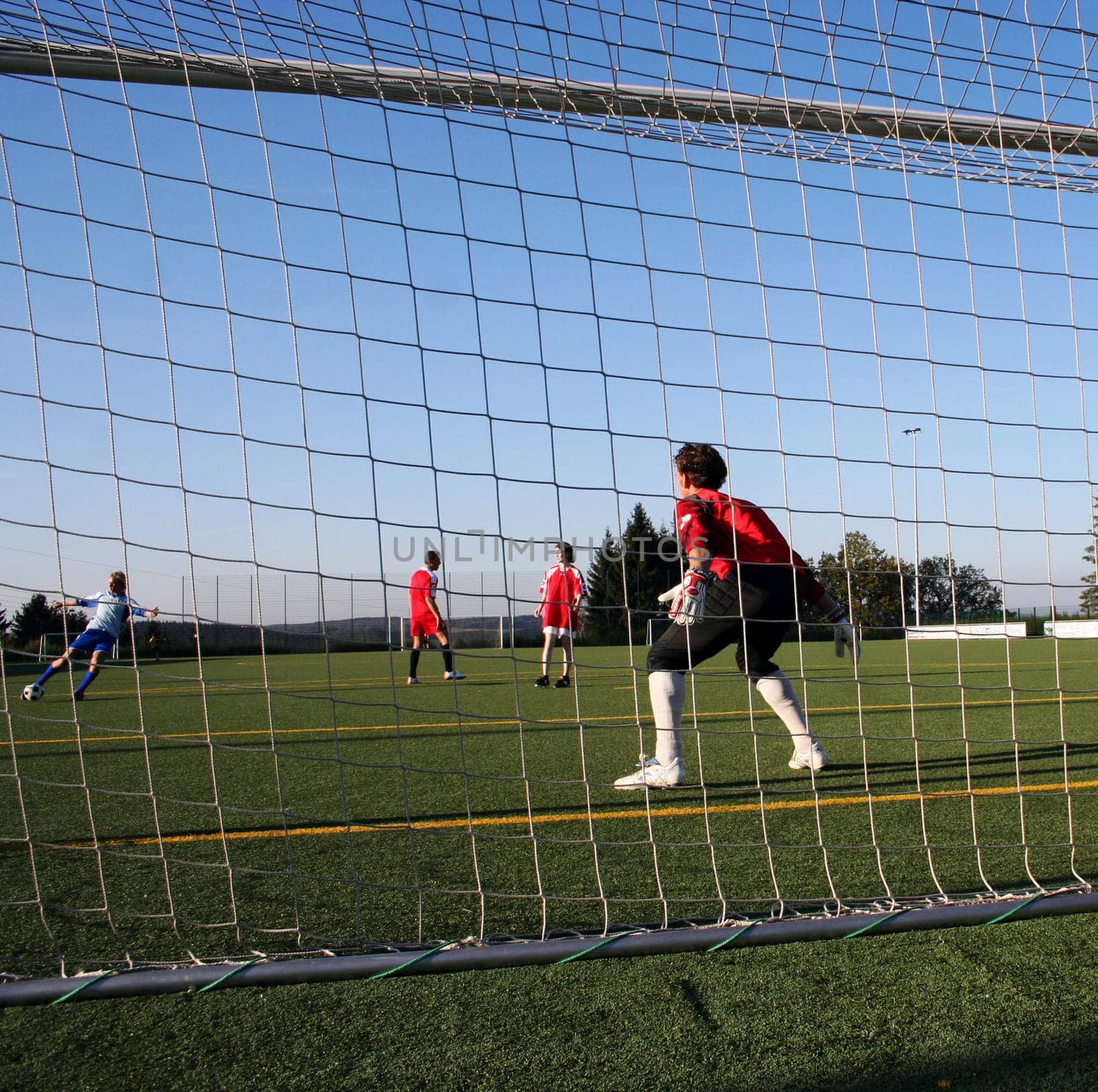 Photo in the series of shots "Football photos autumn 2005"""