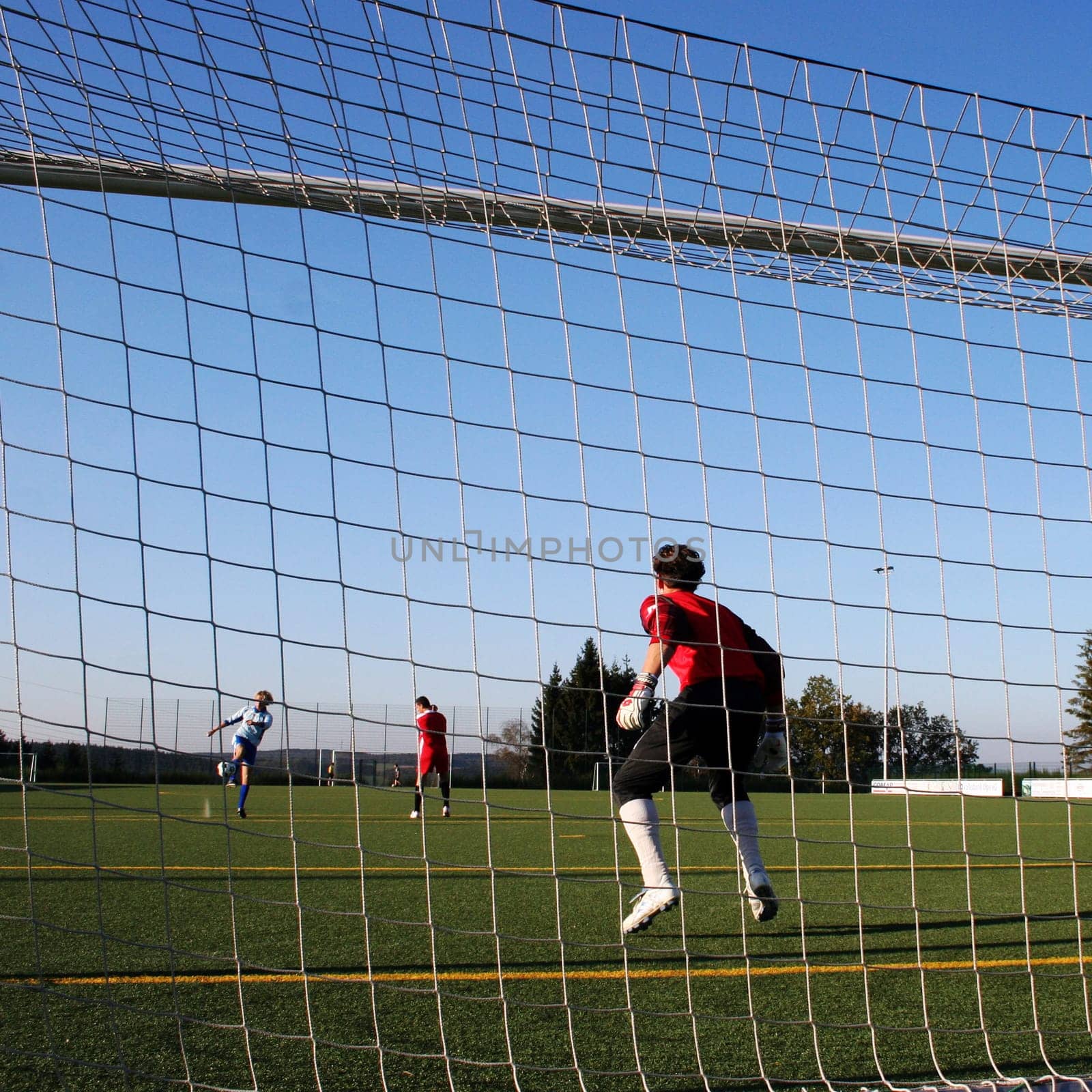 Photo in the series of shots "Football photos autumn 2005"""