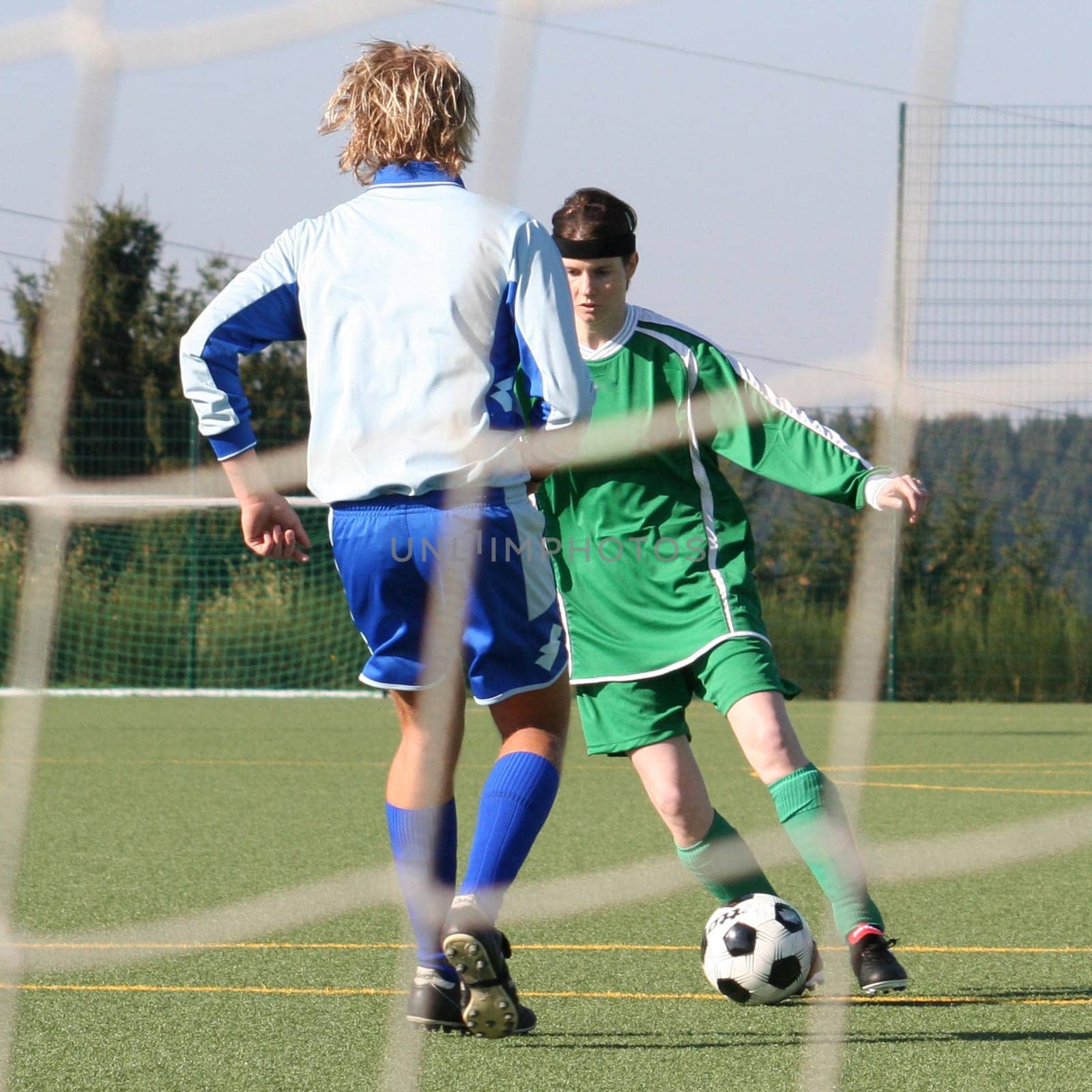 Photo in the series of shots "Football photos autumn 2005"""