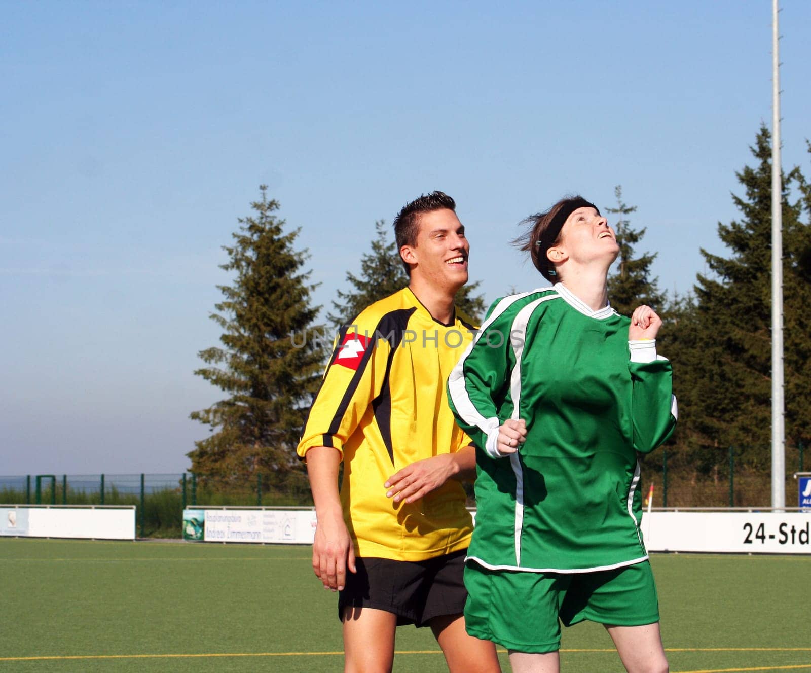 Photo in the series of shots "Football photos autumn 2005"""