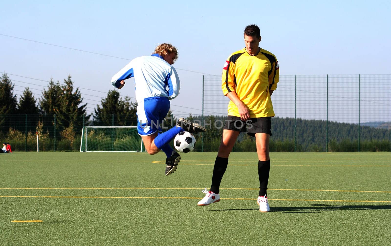 Photo in the series of shots "Football photos autumn 2005"""