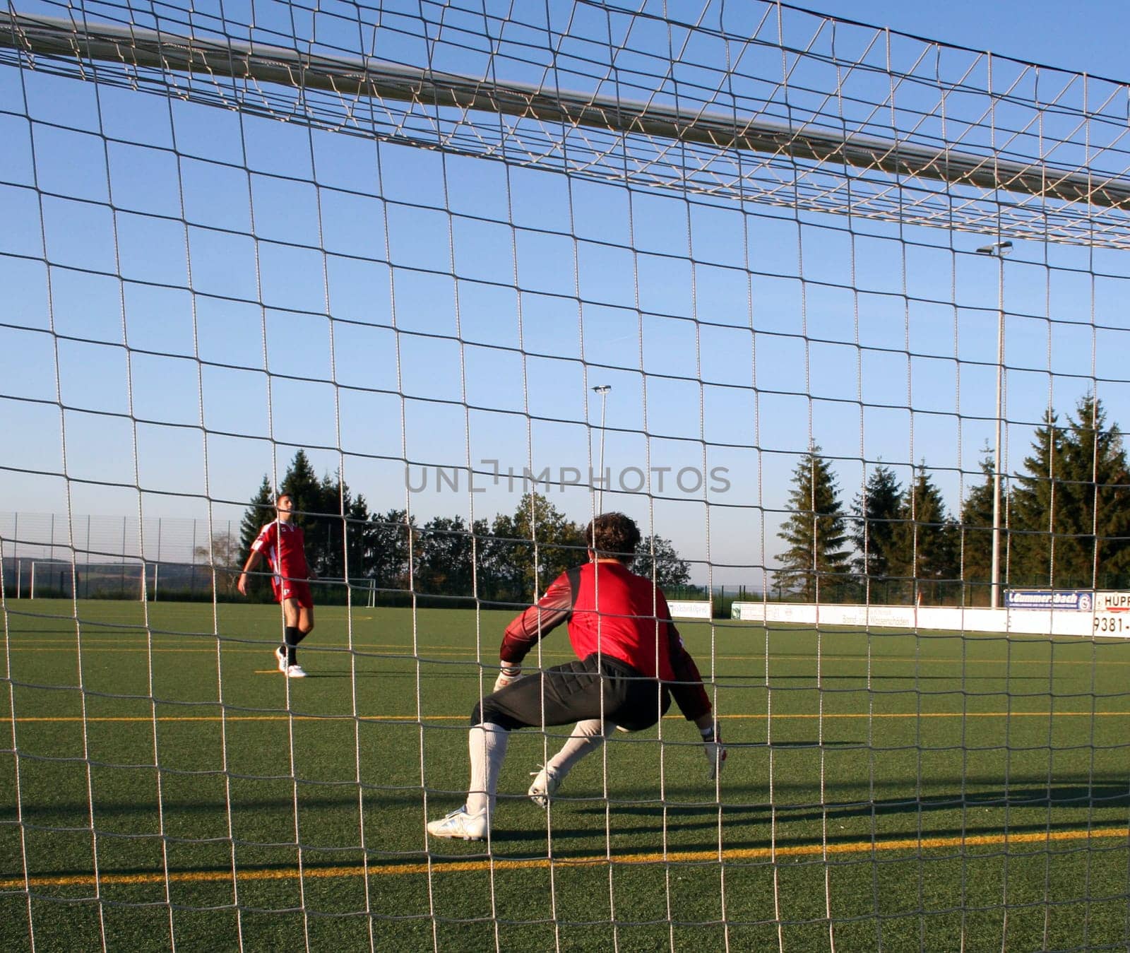 Photo in the series of shots "Football photos autumn 2005"""