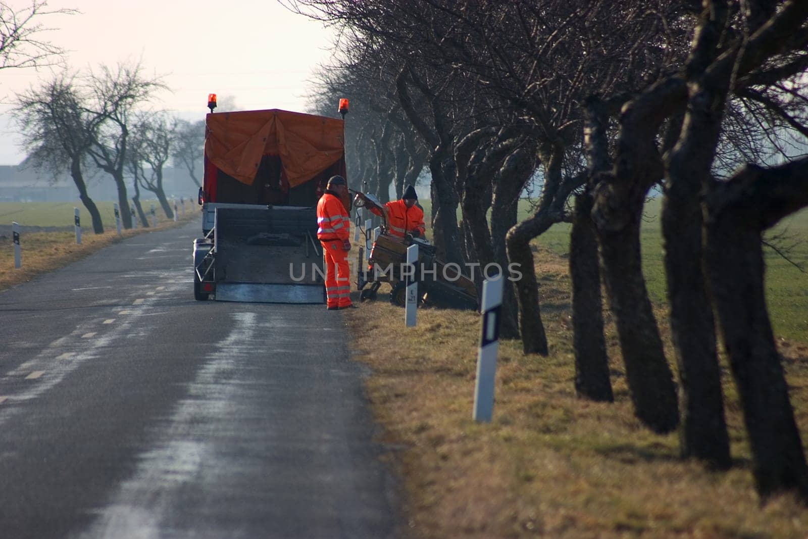 Gardener of the highway