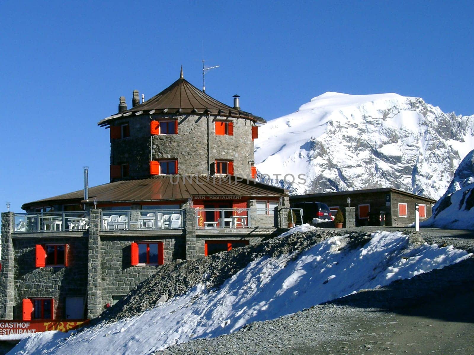 on the Stelvio Pass