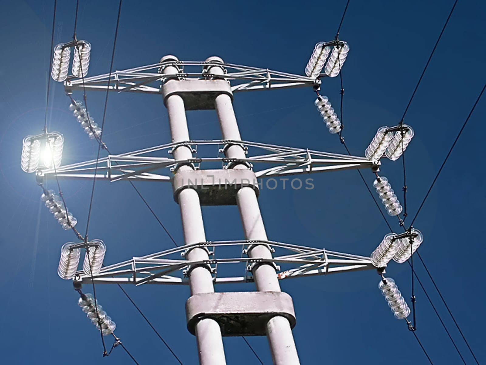 Electricity pylons