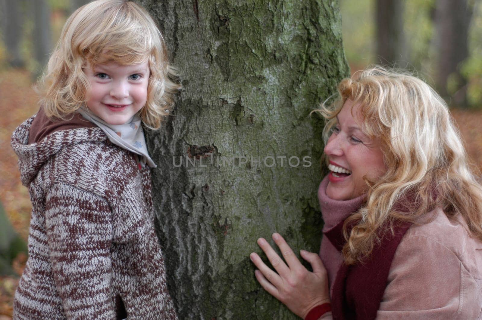 Grandma and grandson