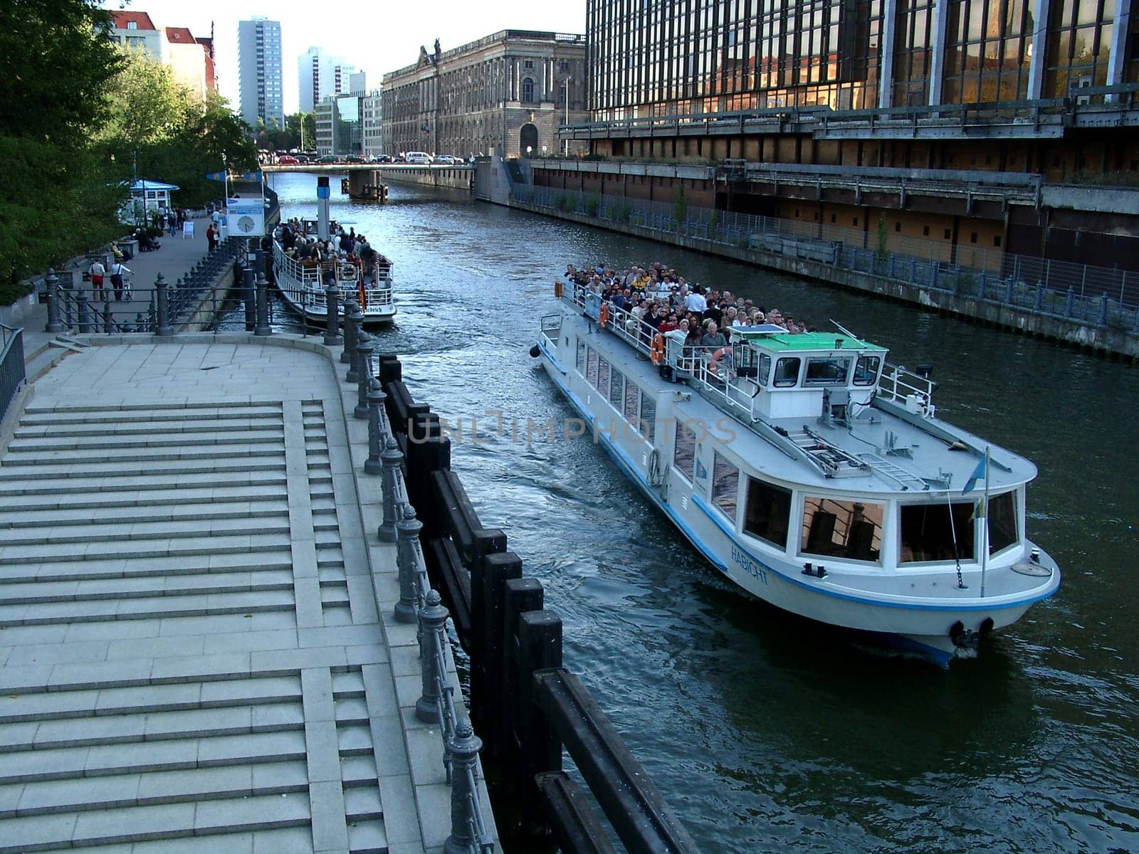 Boat trip on the Spree