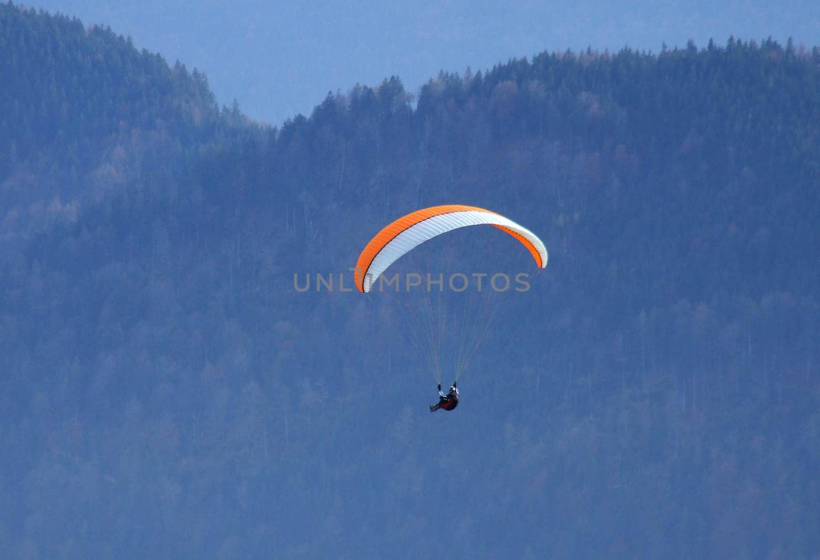 In flight