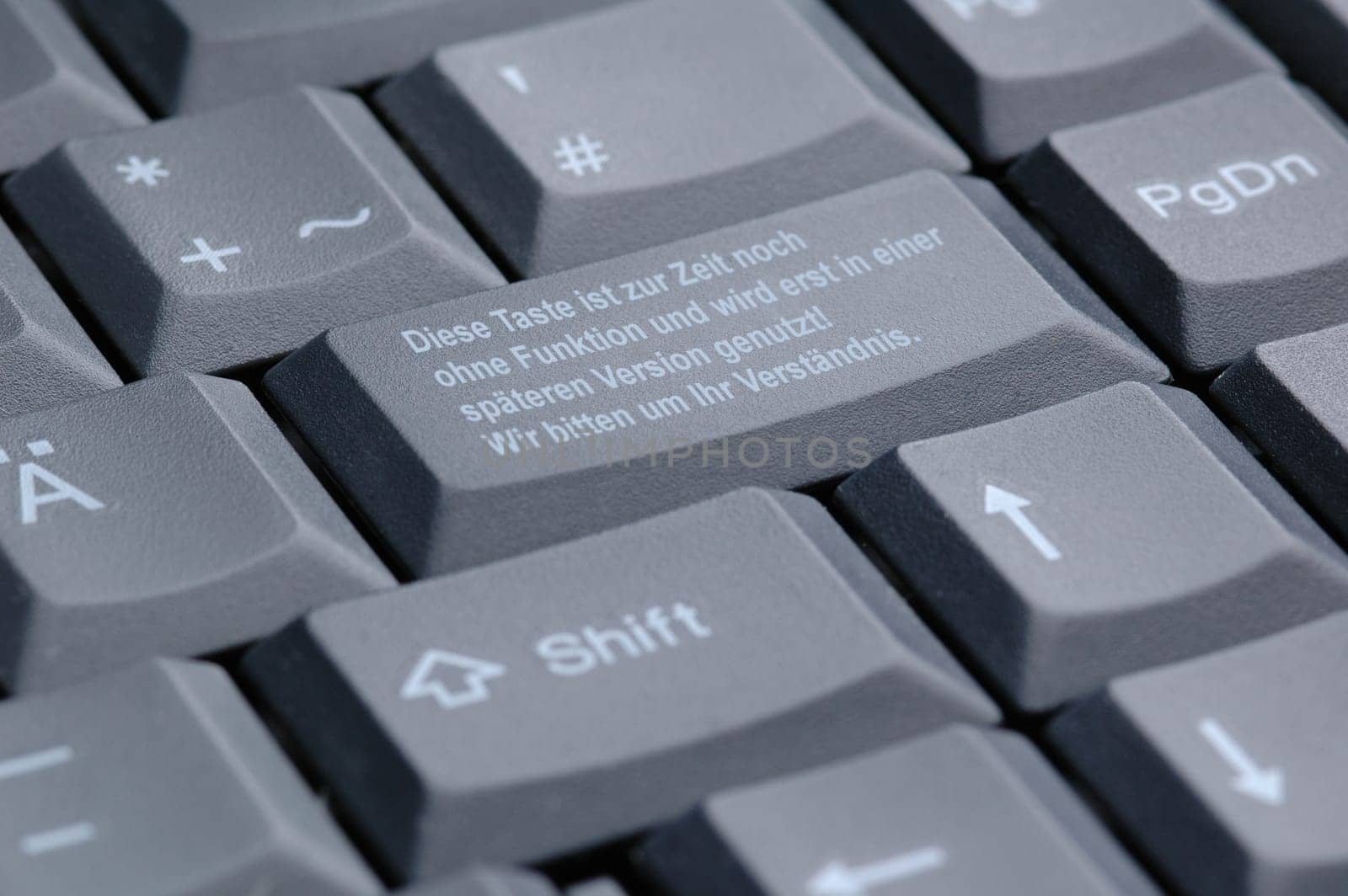 Button without function