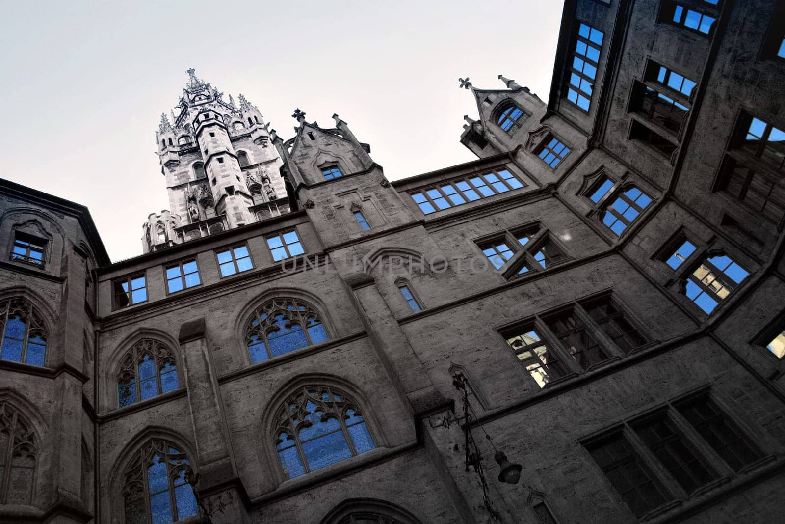 Munich City Hall - Rear View