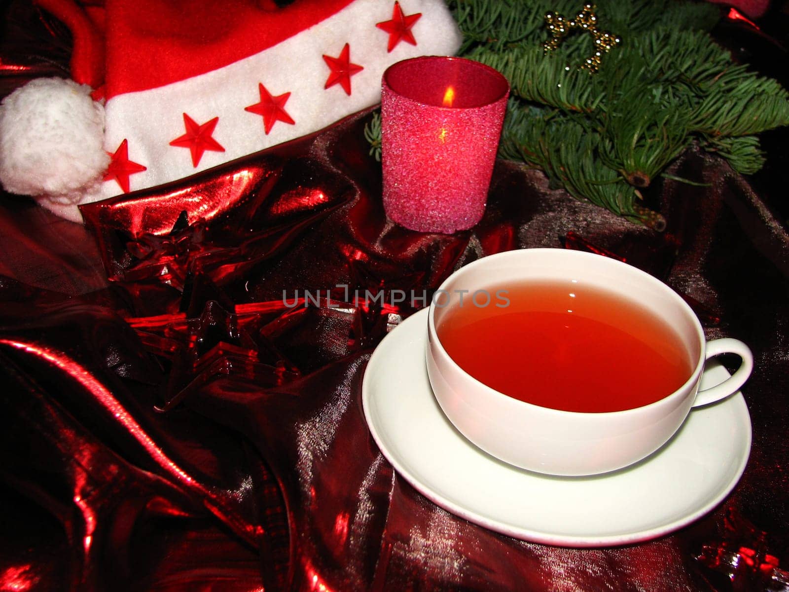 Christmas tea for Santa Clauses