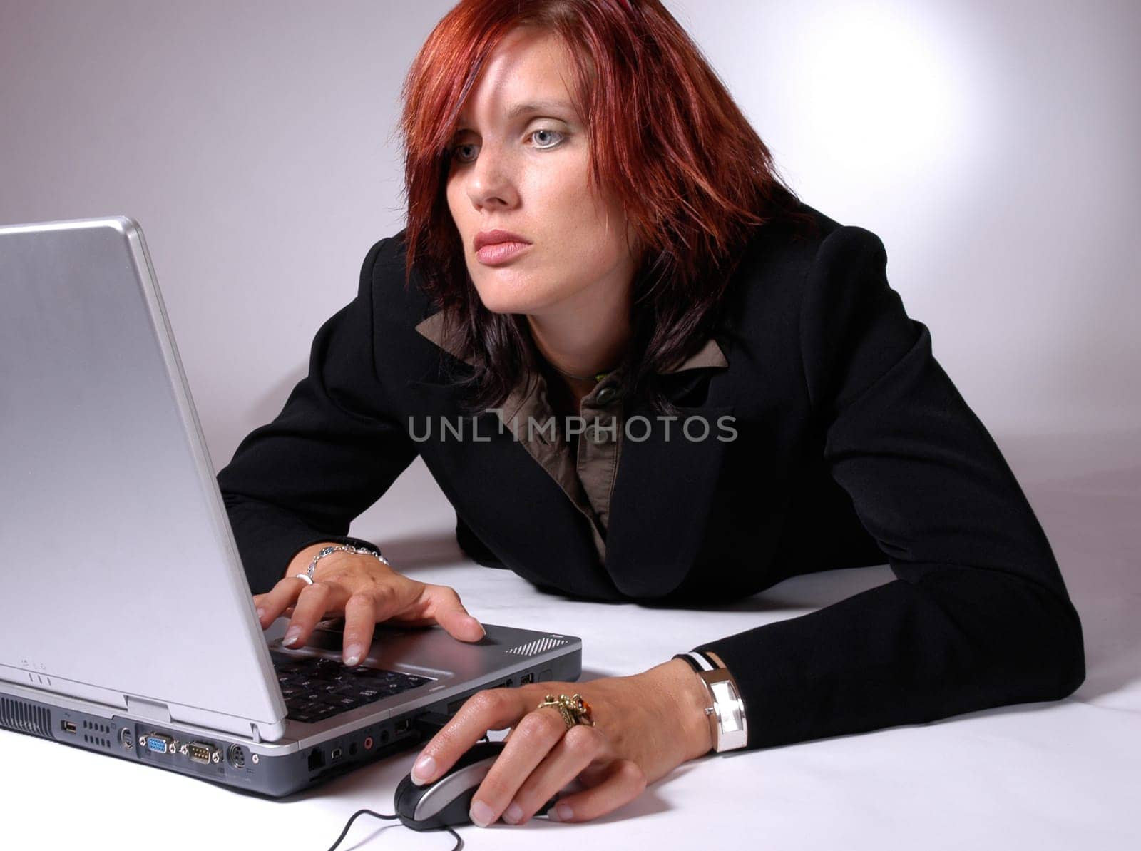 Woman with laptop