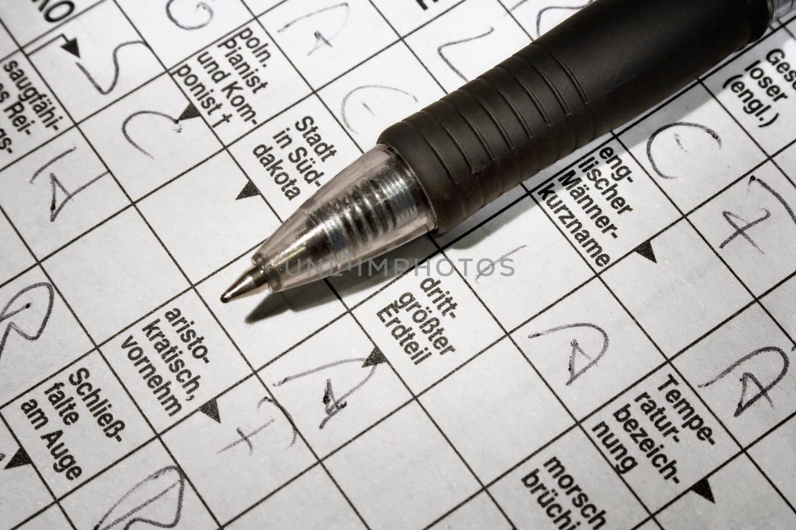 Crossword puzzle I-b