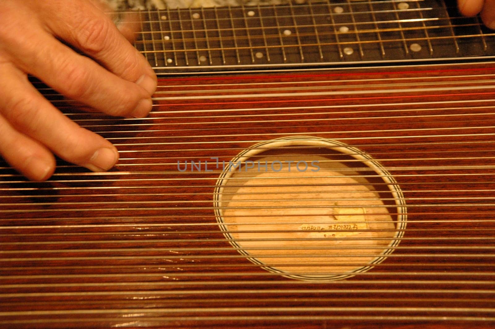 On the zither
