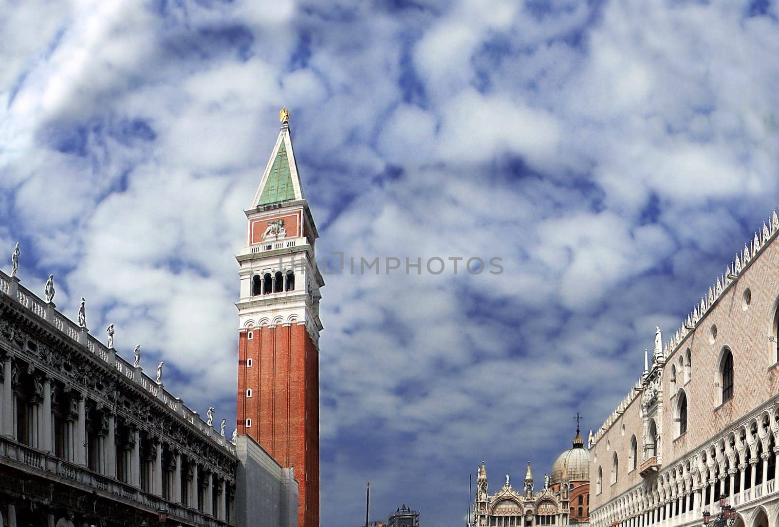 Venice cloudy sky