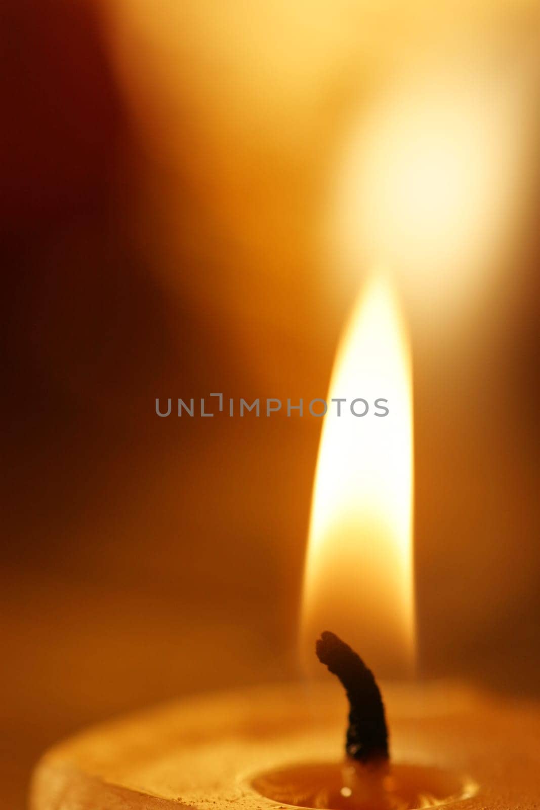 Burning candle