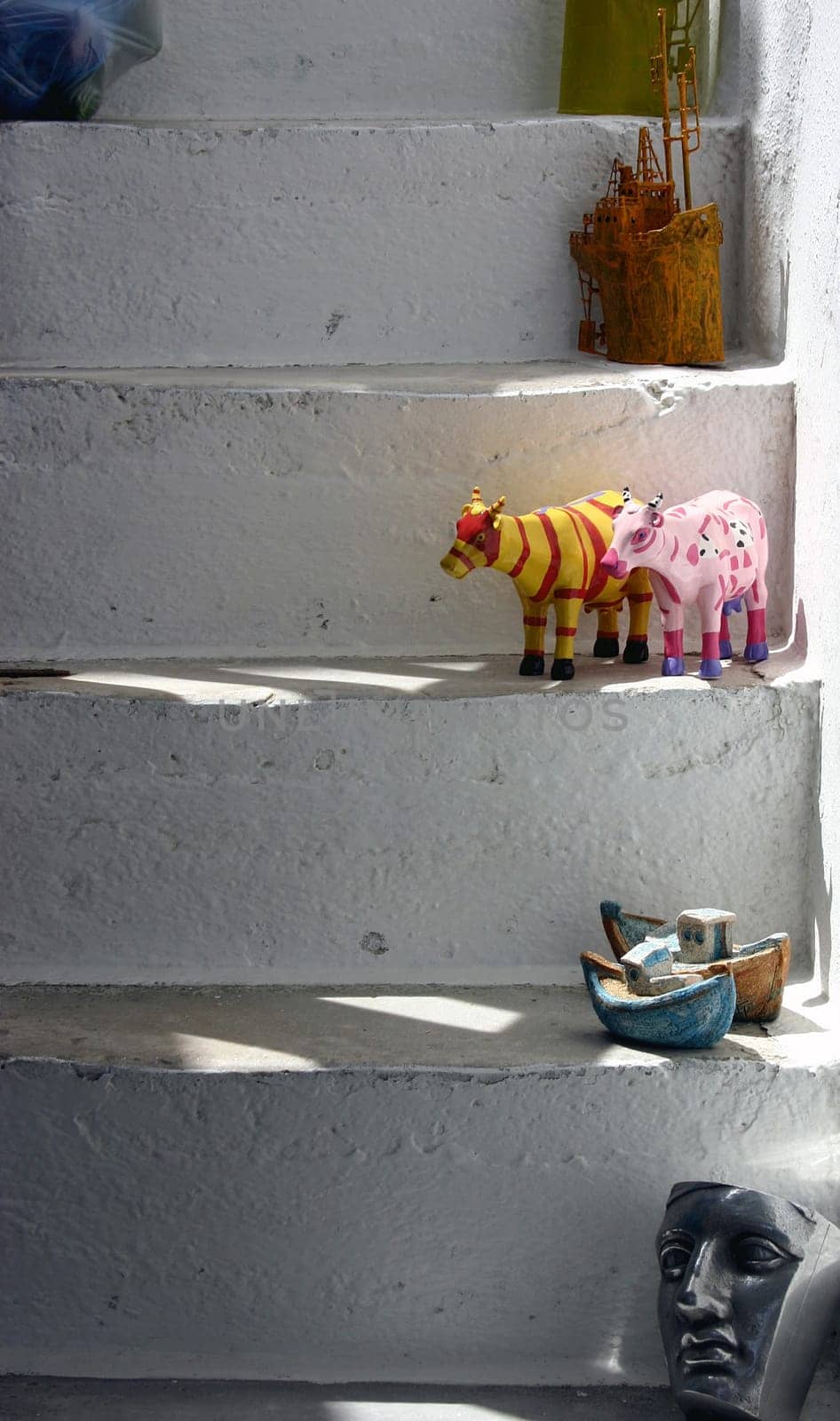 Seen in the old town of Mykonos.