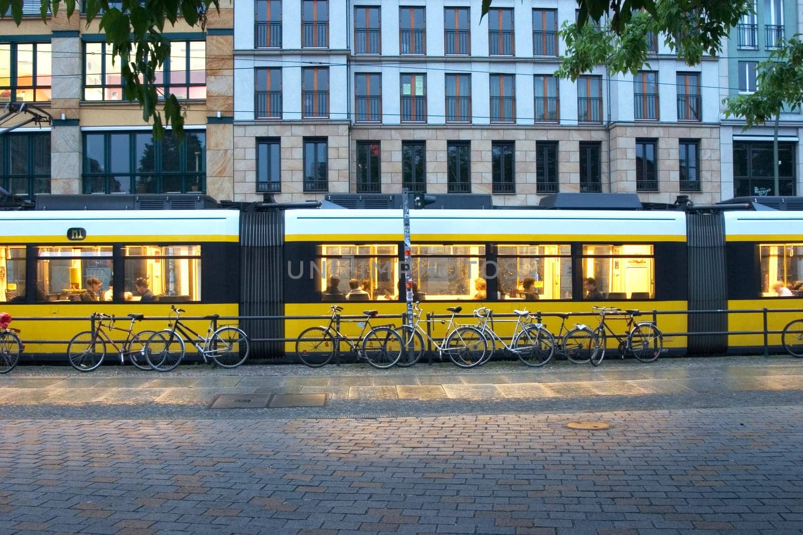 Tram at Hackischer Markt