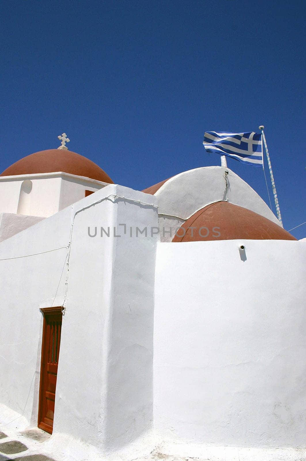 ... in the old town of Mykonos