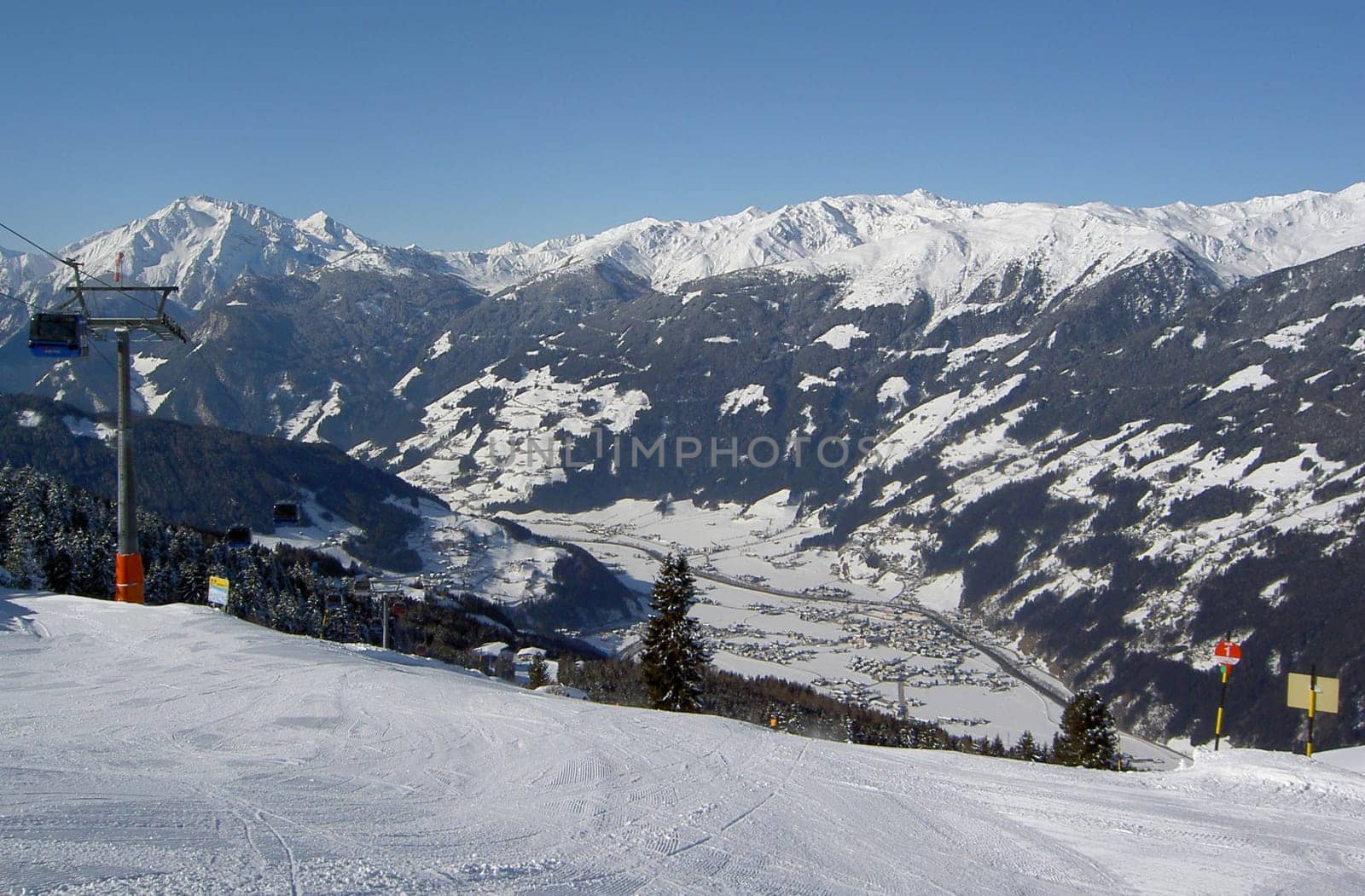 Winter sports in the Zillertal