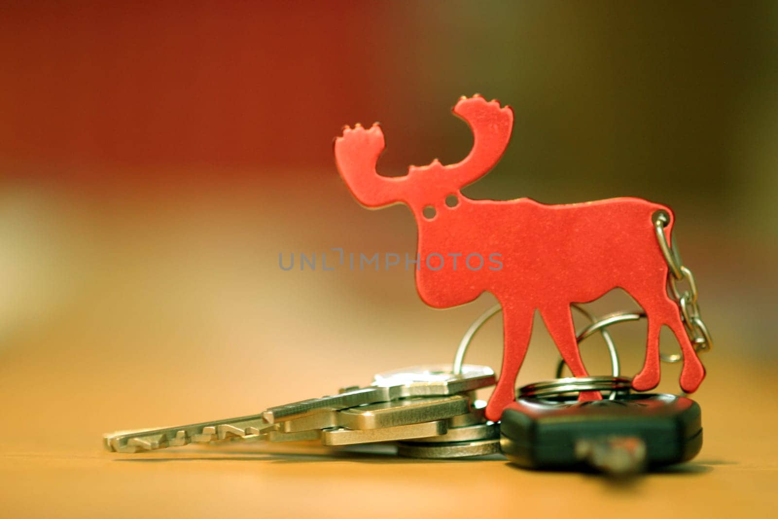Moose Keychain