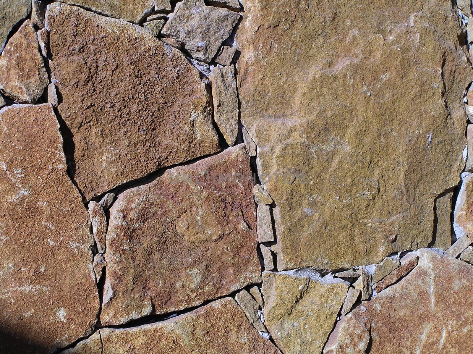 Natural stone wall as background