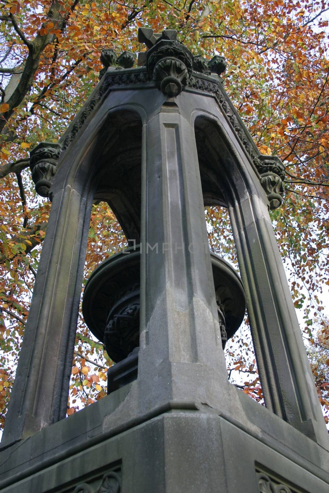 Funerary monument in a cemetery