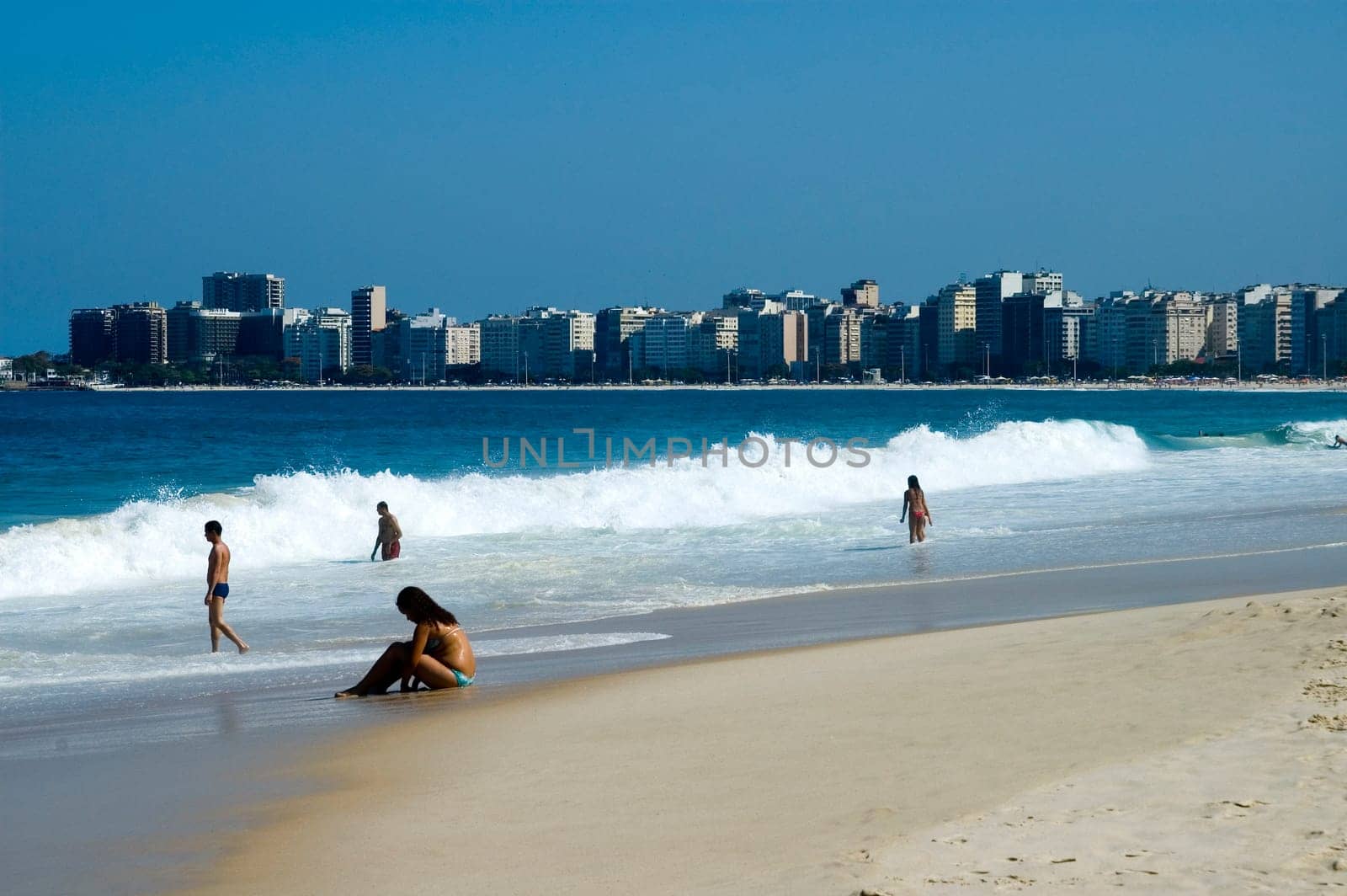 Copacabana Beach,Rio de Janeiro,Brazil