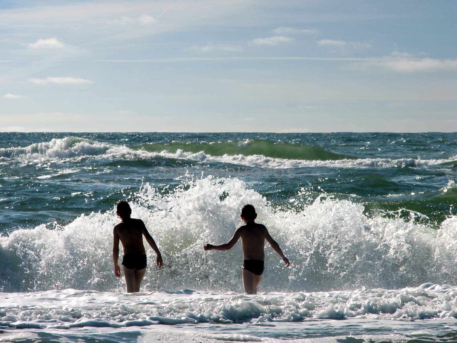 Child-friendly beach in Hvide Sande