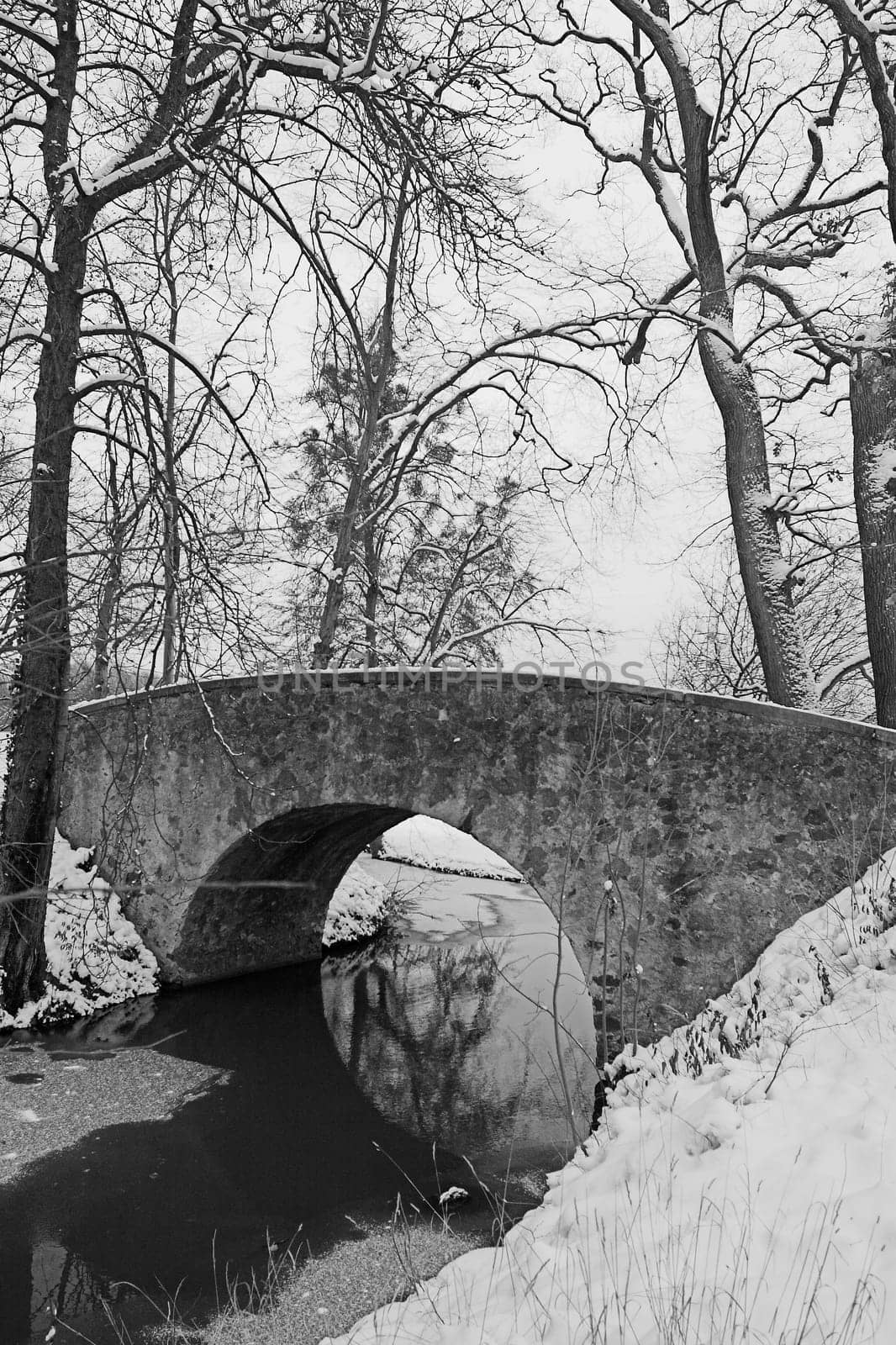 Wilhelmsbad in the snow