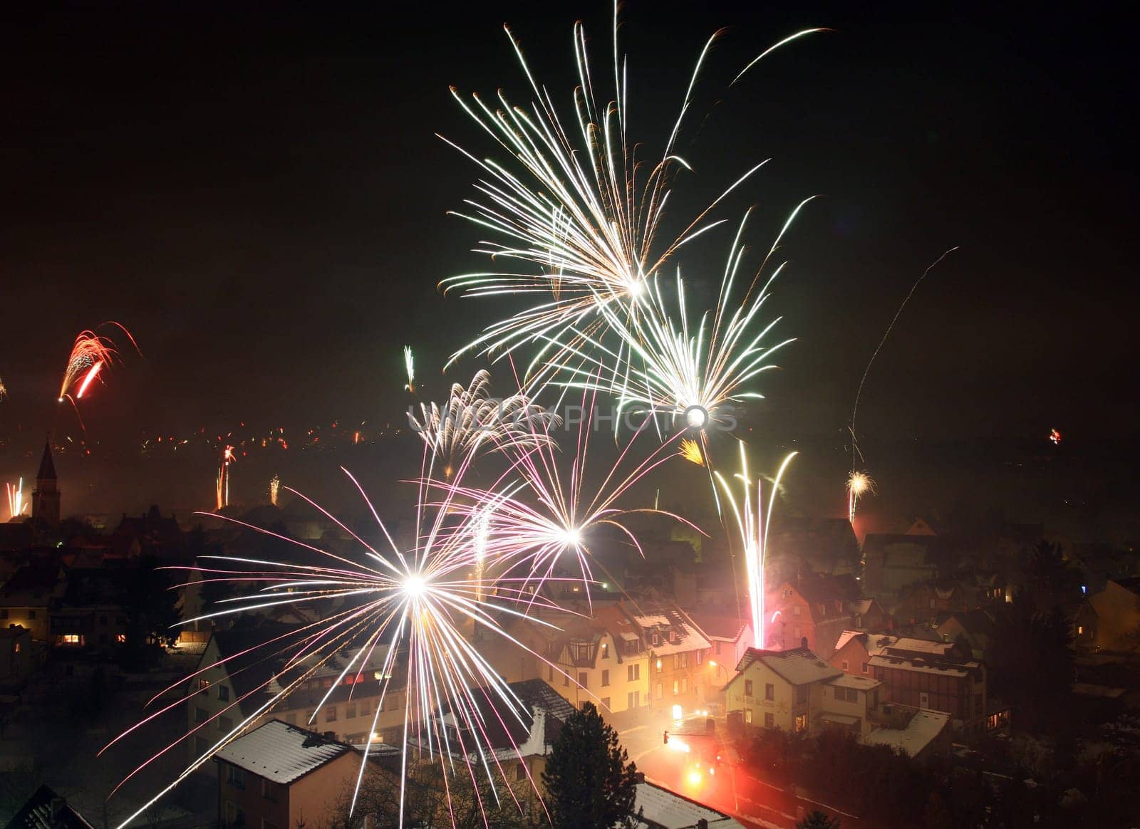New Year's Eve 2005 - 2006  After a few beers and champagne I put it on the balcony with the cam and held on it. Frankfurt am Main can be seen in the background.   Happy New Year!!!!!!!!!