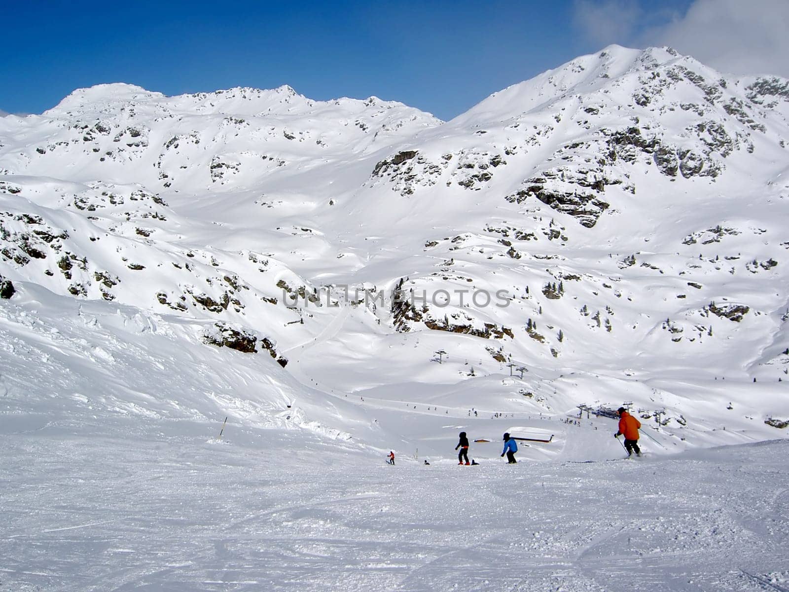 Ski resort Zillertal