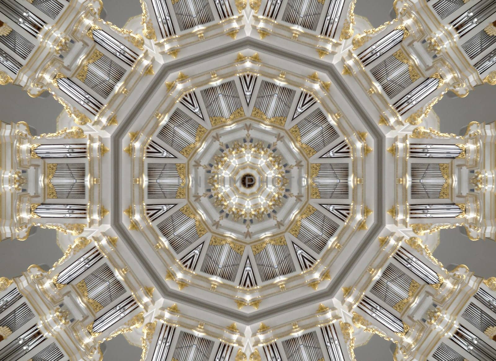 Church Organ Kaleidoscope
