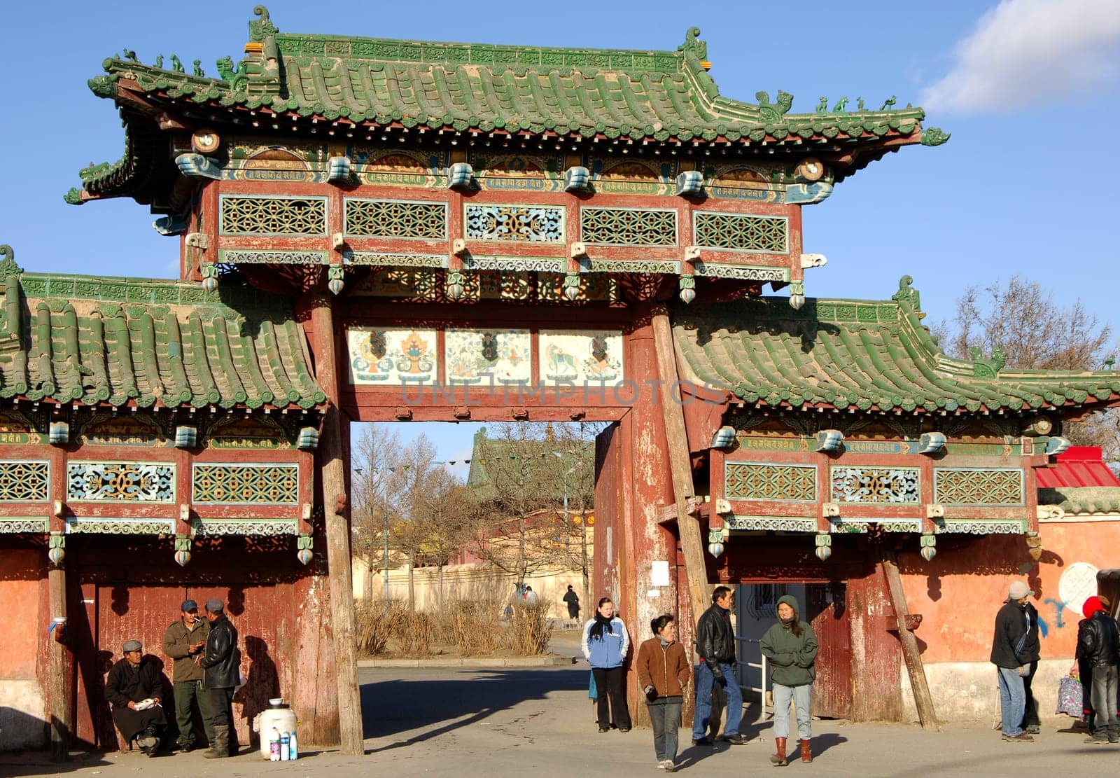 Gandan Monastery,Ulaanbaatar,Mongolia