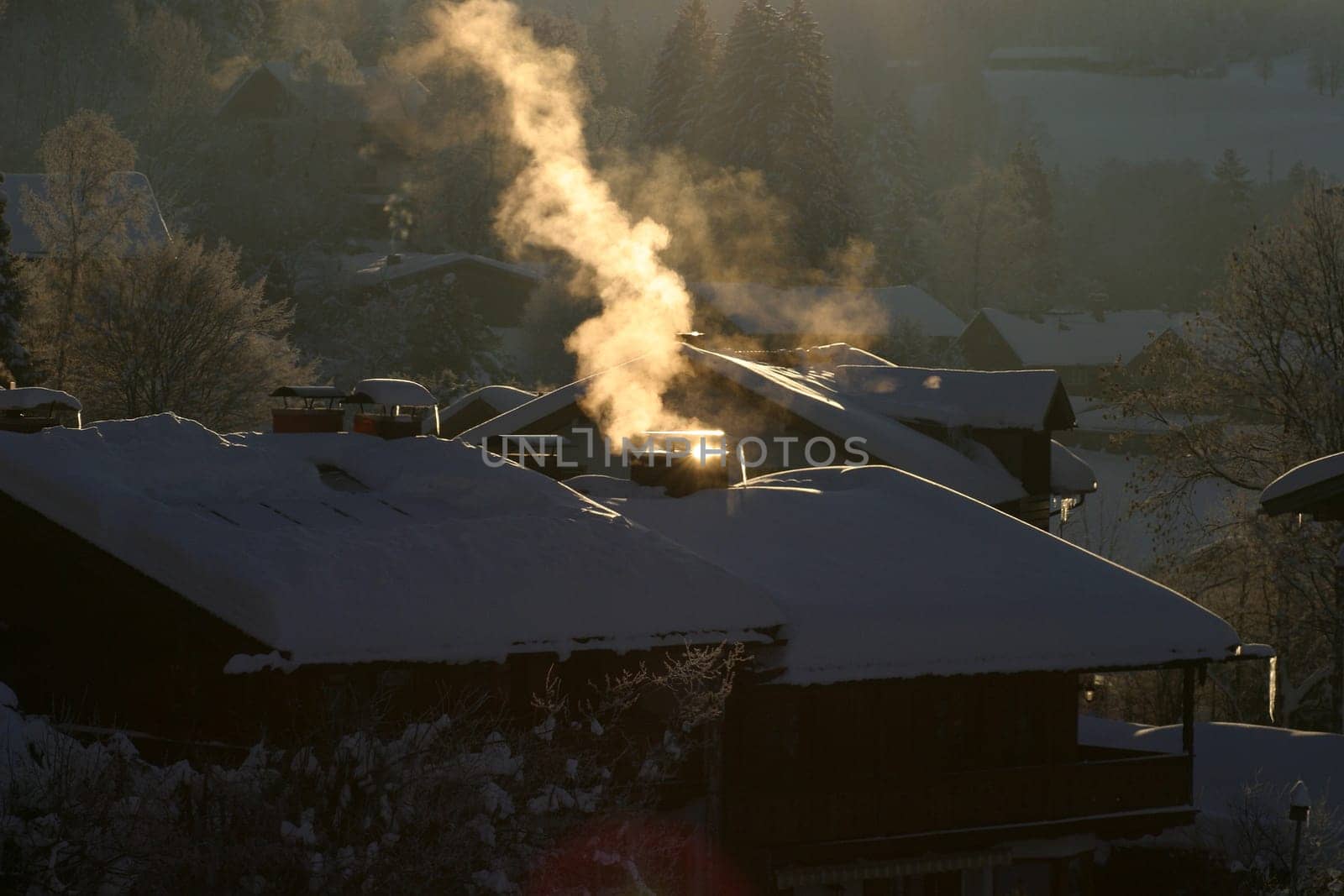Freezing cold morning