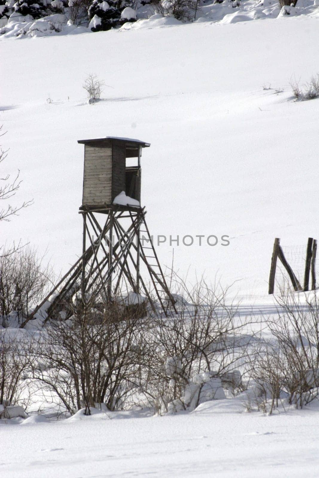 Winter landscape near Winterberg