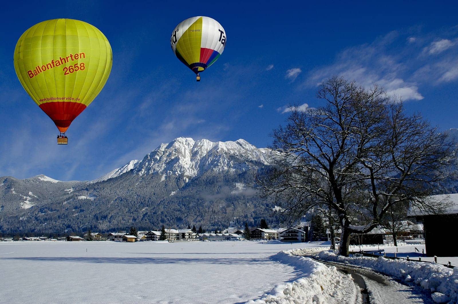 Ballooning in Oberstdorf