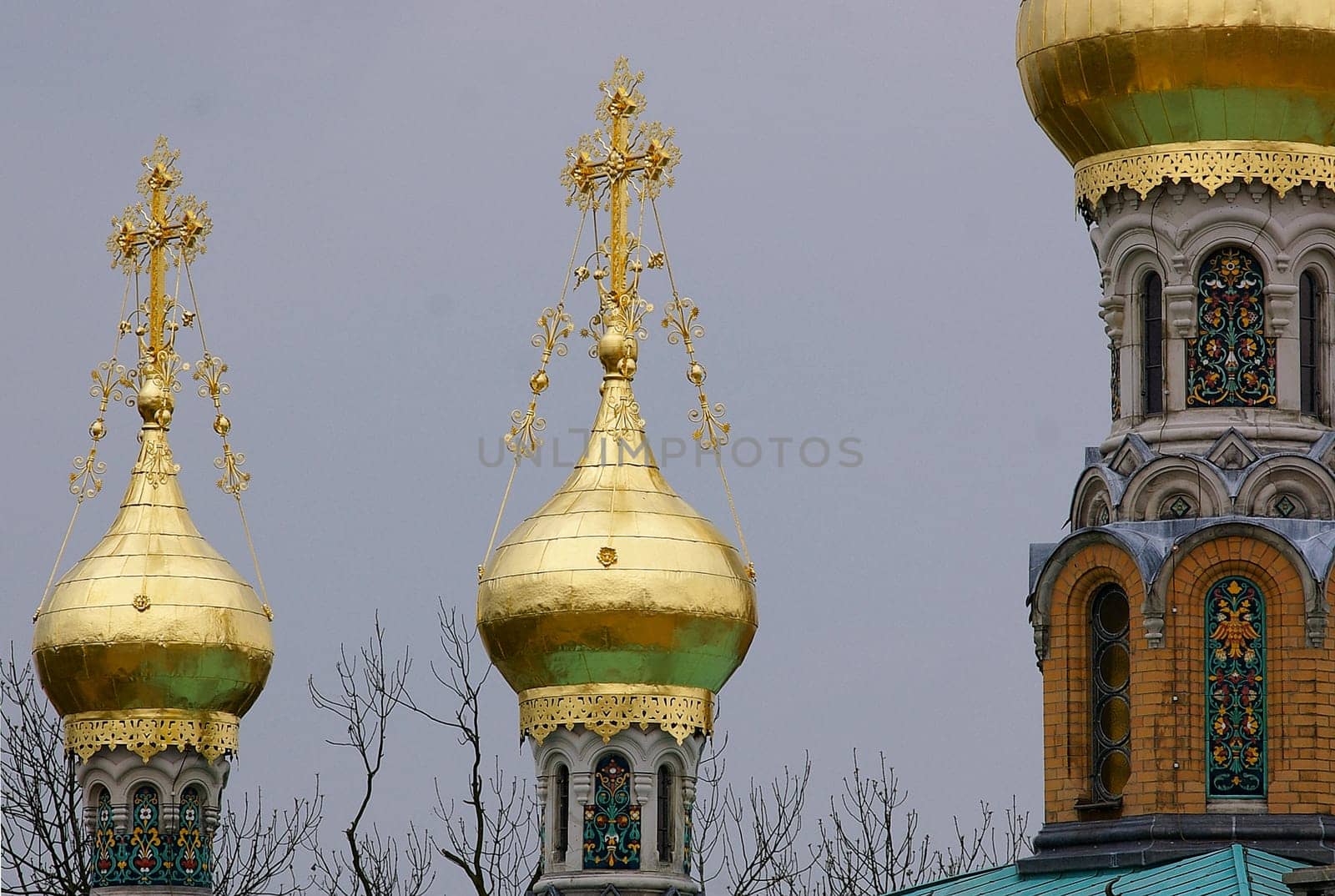 Russian chapel on the Mathildenhöhe in Darmstadt