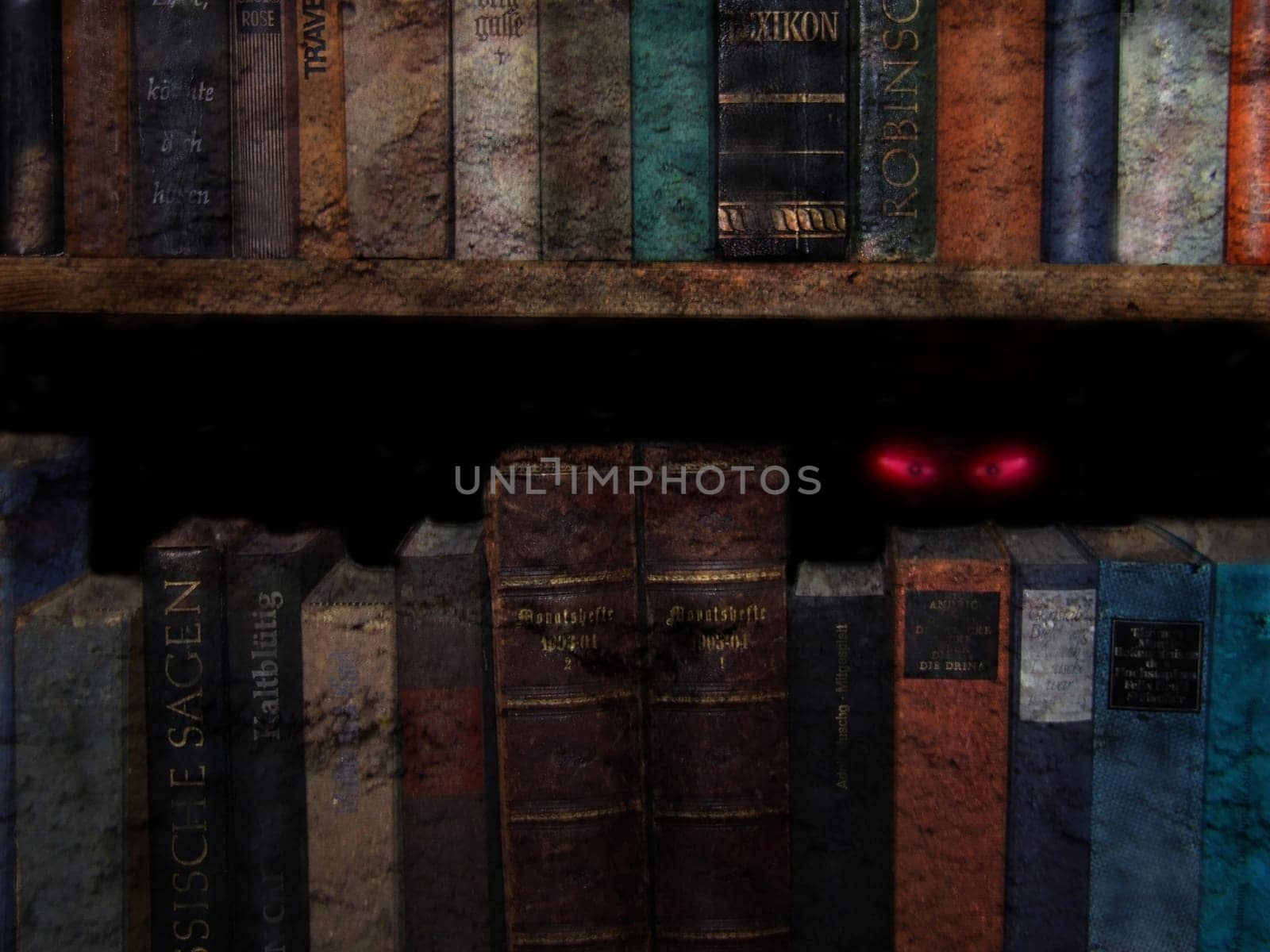 In the old library