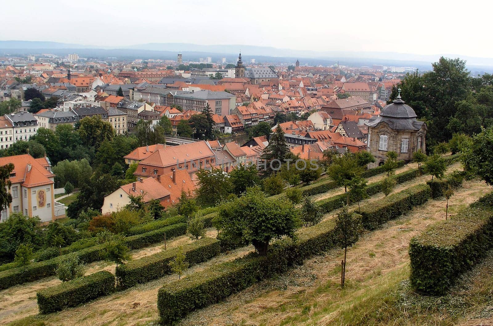View over Bamberg