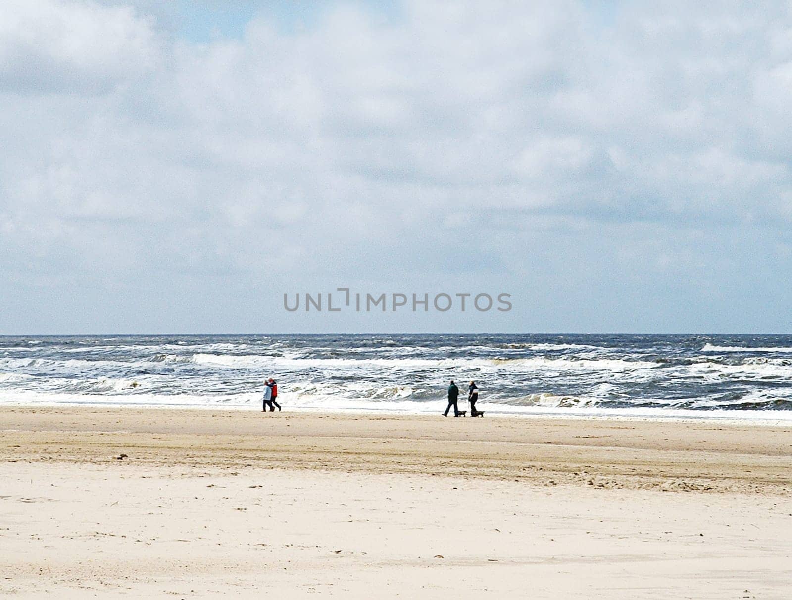 On the beach